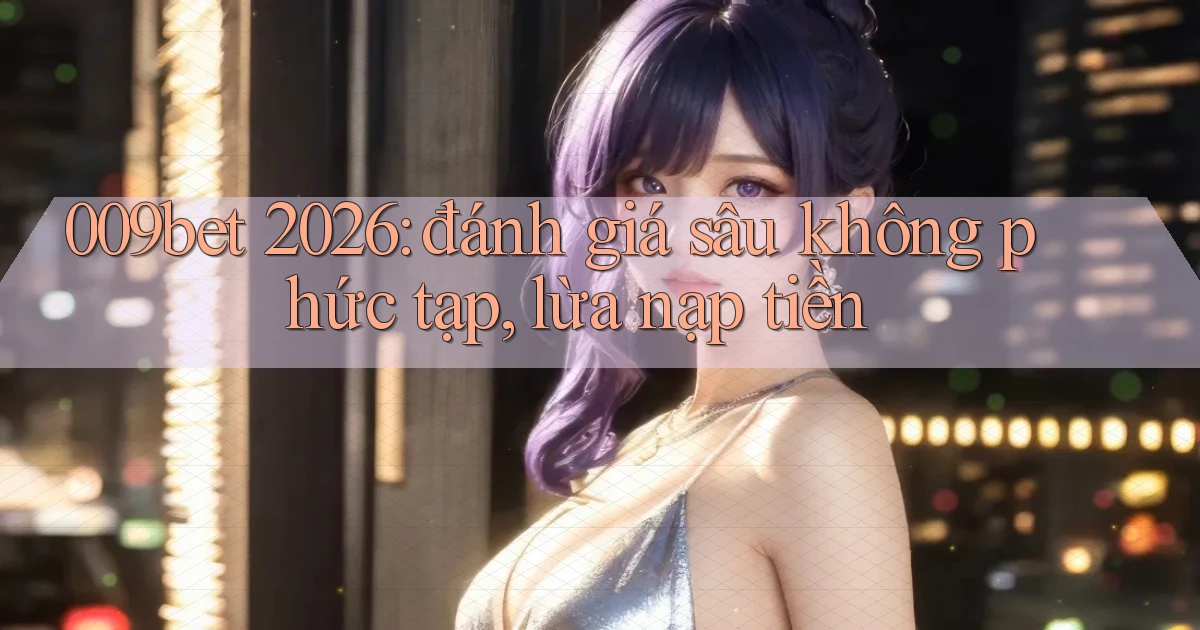 009bet 2026 đánh giá sâu không phức tạp, lừa nạp tiền