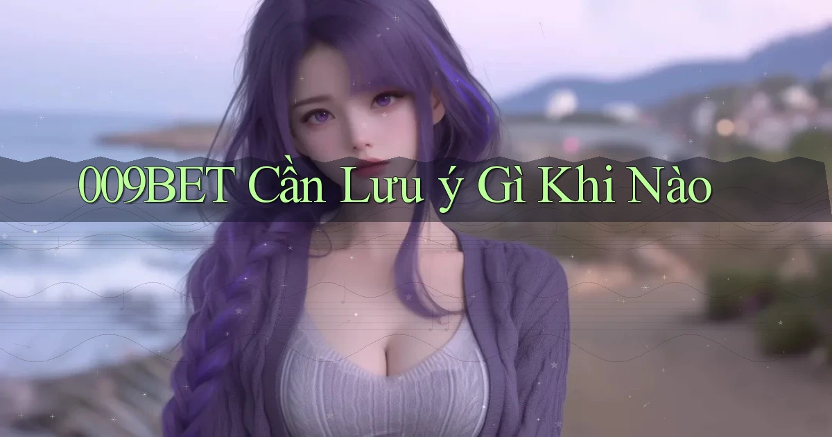 009bet cần lưu ý gì khi nào
