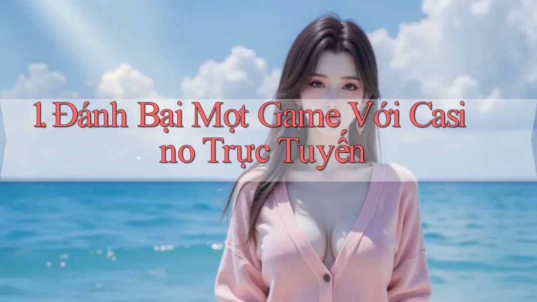 1. Đánh Bại Mọt Game Với Casino Trực Tuyến
