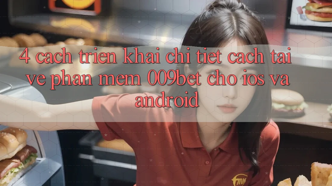 4. Cách triển khai Chi Tiết Cách Tải về Phần mềm 009bet Cho iOS Và Android