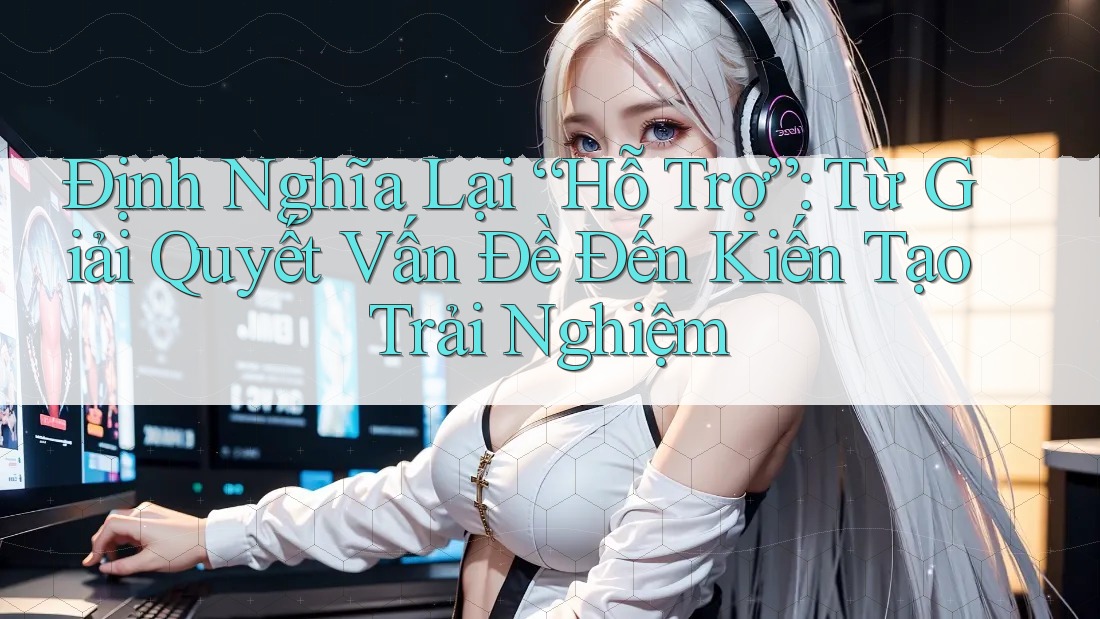 Định Nghĩa Lại “Hỗ Trợ”: Từ Giải Quyết Vấn Đề Đến Kiến Tạo Trải Nghiệm