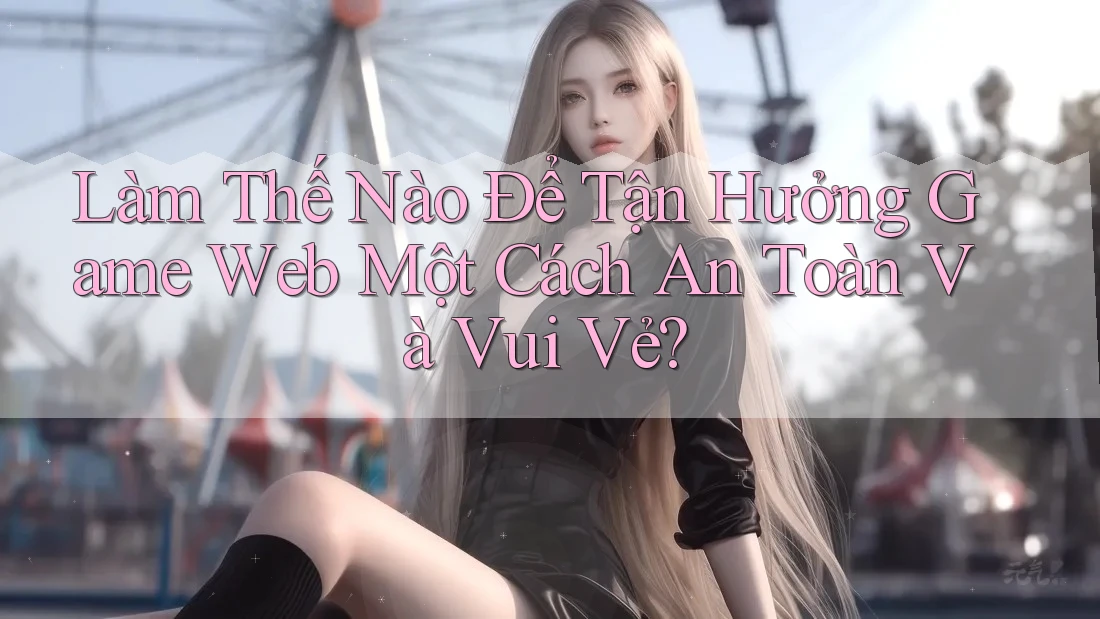 Làm Thế Nào Để Tận Hưởng Game Web Một Cách An Toàn Và Vui Vẻ?