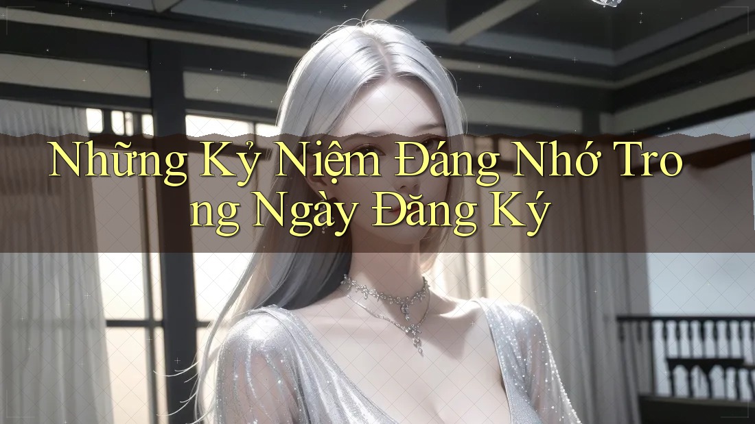 Những Kỷ Niệm Đáng Nhớ Trong Ngày Đăng Ký
