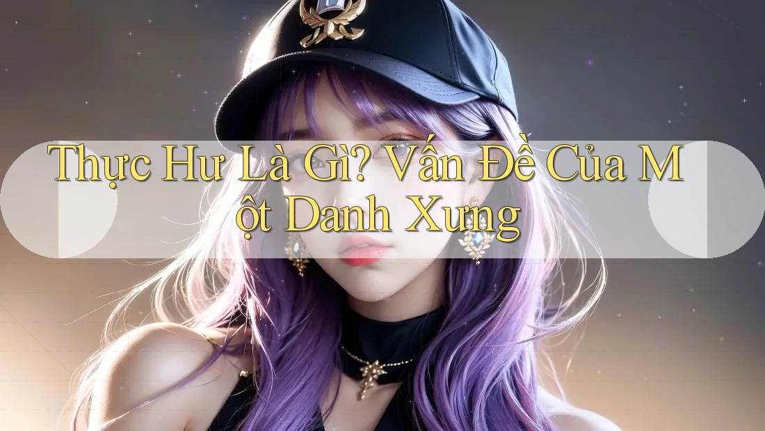 Thực Hư Là Gì? Vấn Đề Của Một Danh Xưng