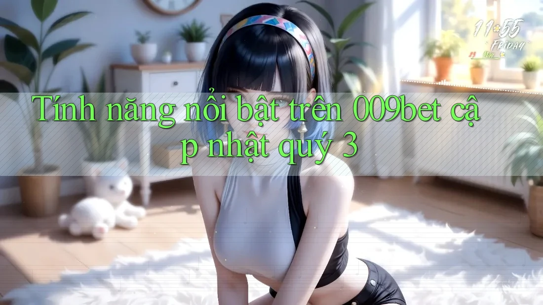 Tính năng nổi bật trên 009bet cập nhật quý 3