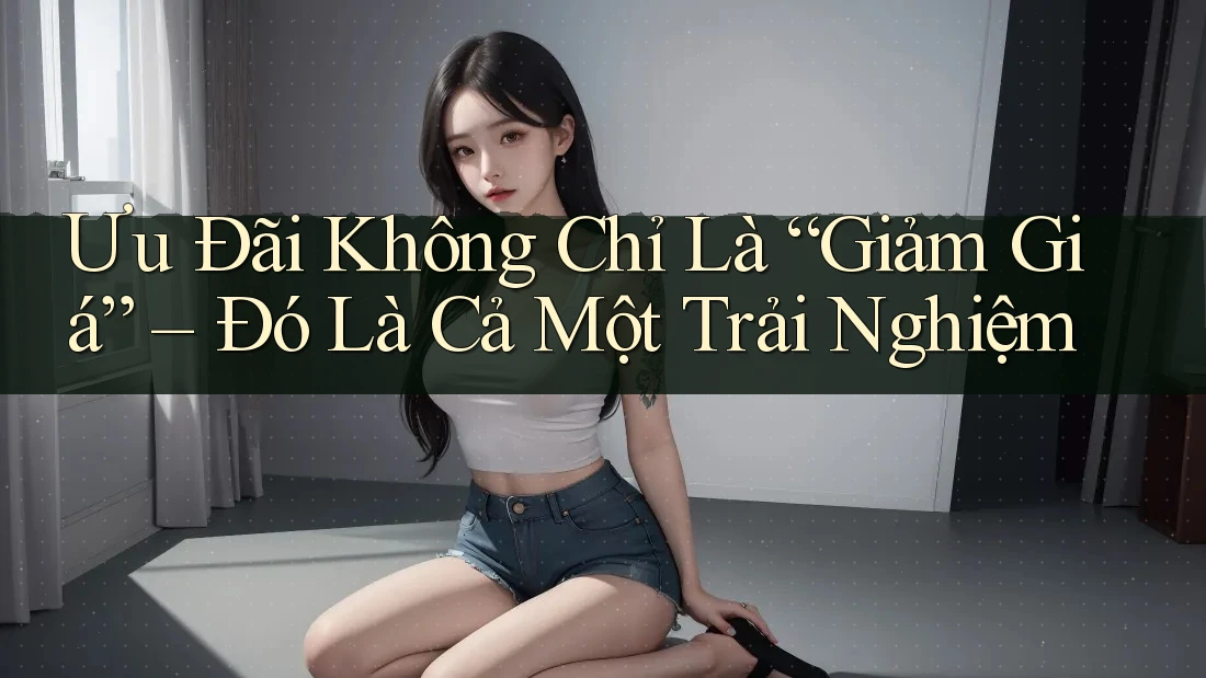 Ưu Đãi Không Chỉ Là “Giảm Giá” – Đó Là Cả Một Trải Nghiệm